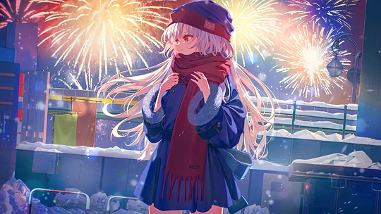 「冬の花火 / 重音テトSV」-草丛看图