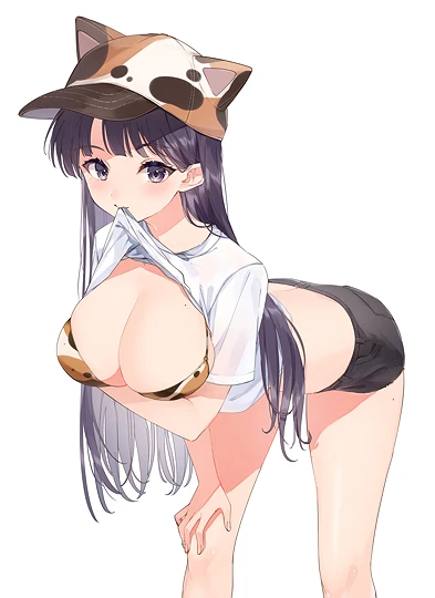 三毛猫ちゃん-草丛看图