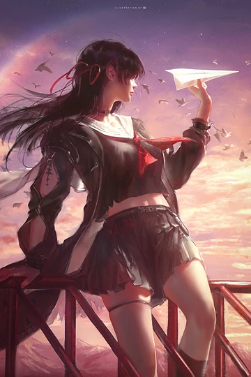 Chisa - Dawnbreak-草丛看图