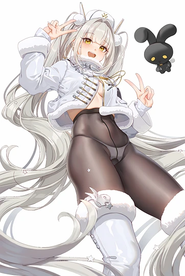 ブラン-NIKKE-草丛看图