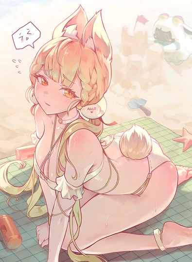 BIKINI ALICE (アリス・タイムフィールド)-草丛看图