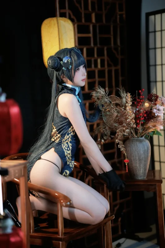 精选宫本桜 – 蔚蓝档案 龙华妃咲[40P]-草丛看图