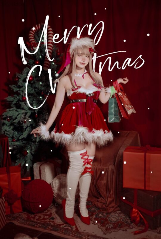 精选PingPing  – Emma Xmas NIKKE[14P]-草丛看图