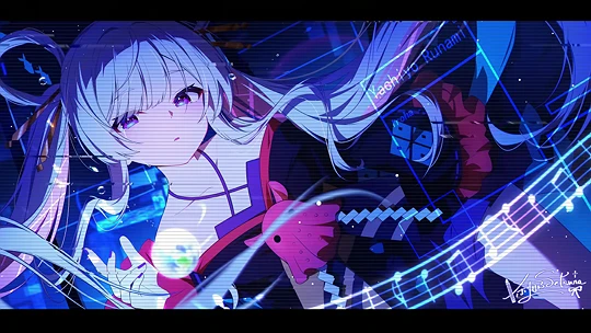 月見ヤチヨ-草丛看图