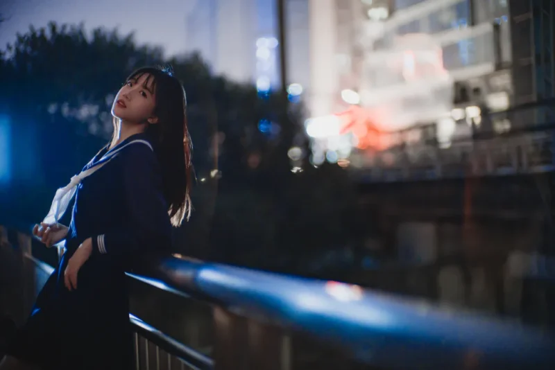 精选[YITUYU艺图语]2023.02.27 夜路 小鹿桃i[21+1P]-草丛看图