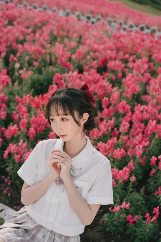 精选[YITUYU艺图语]2023.02.20 金鱼草 二宫琳子-Rinko[37+1P]-草丛看图