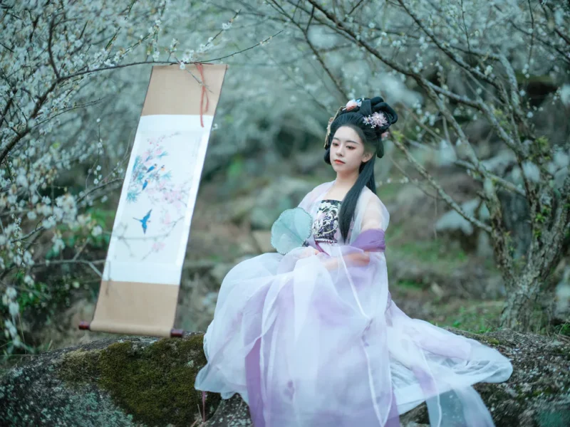 精选[YITUYU艺图语]2023.02.18 梅花三弄 乐嫣[26+1P]-草丛看图