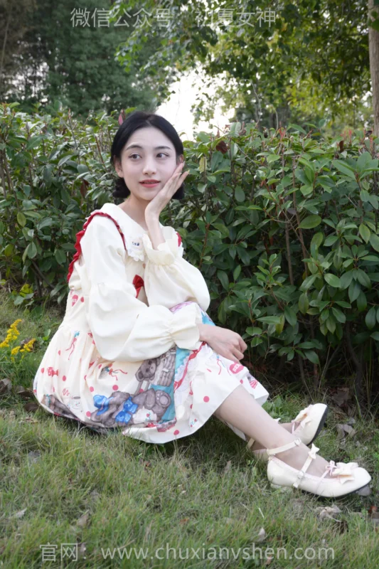 精选初夏女神 NO.304 柒柒 童话精灵[85P]-草丛看图