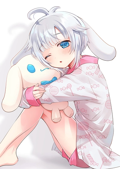 【擬人化】シナモン-草丛看图