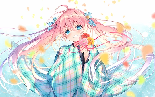 君の笑顔が希望となる-草丛看图