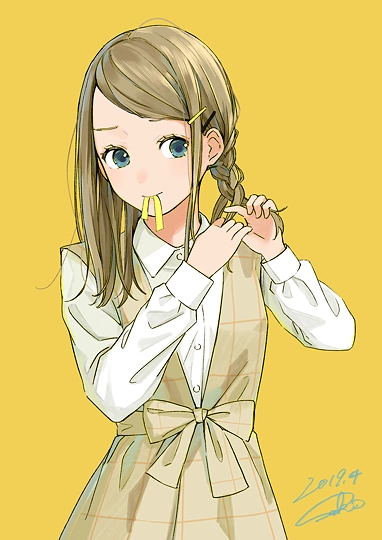 みつあみ-草丛看图