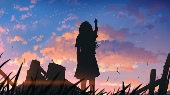 空に届くまで-草丛看图