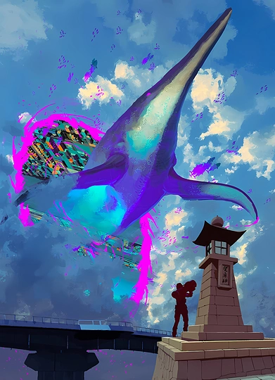 精霊魚(しょうりょうぎょ)-草丛看图