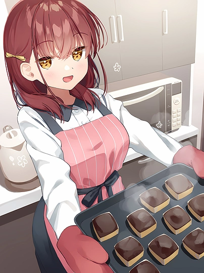 「焼けました～！」-草丛看图