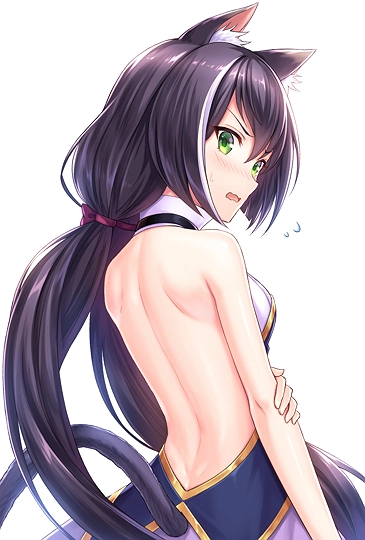 エルーン衣装なキャルちゃん-草丛看图