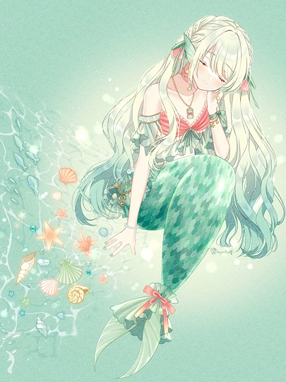 人魚のアリア𓇼。°.-草丛看图