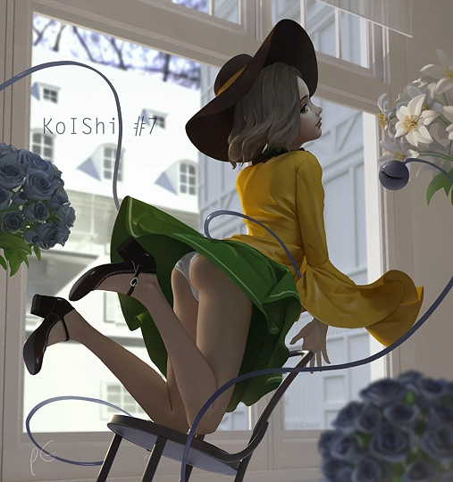Slanting Koishi-草丛看图