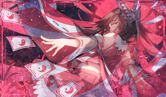 Red and White-草丛看图