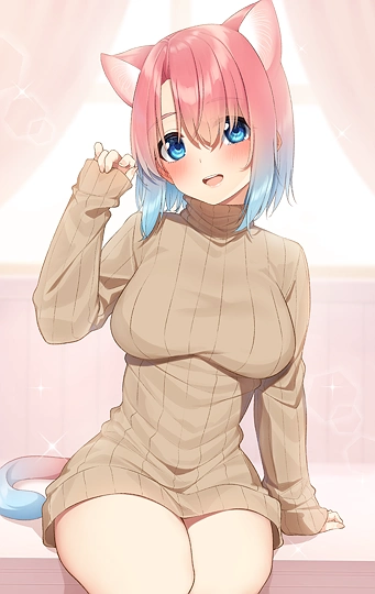 縦セタみるくちゃん-草丛看图
