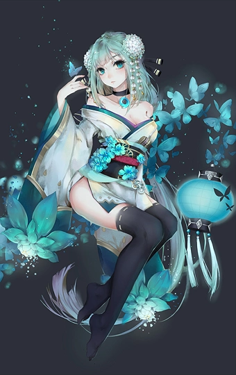 阴阳师- 青行灯-草丛看图