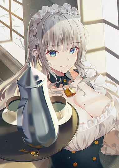 メイドの日-草丛看图