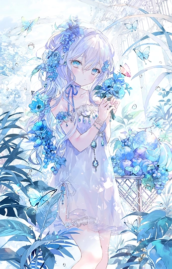 blue garden-草丛看图