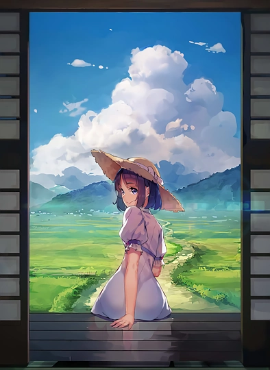 ヒイラギエイク-草丛看图