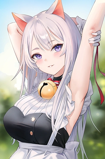 猫メイド(8)-草丛看图