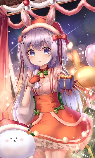チノちゃん Merry Christmas-草丛看图