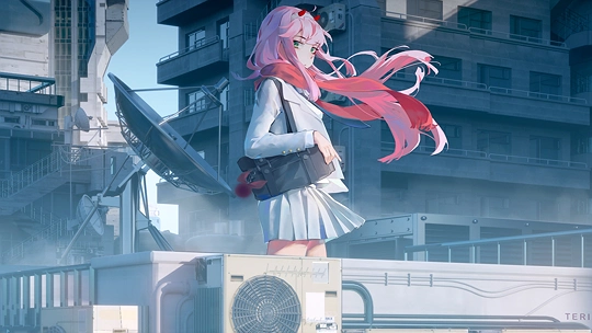 DARLING in the FRANXXX 02-草丛看图