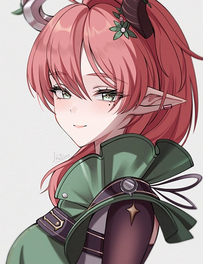 鳴潮赤毛の新キャラさん-草丛看图