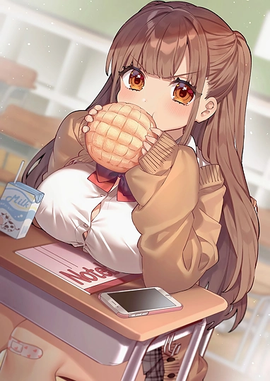 チビ巨乳「…明日からダイエットするの💢」-草丛看图