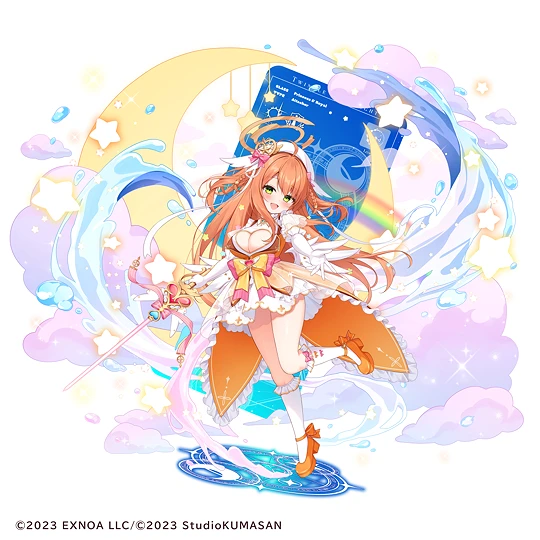 【仕事絵】　メルエル(ちぃ)　立ち絵　【ティンクルスターナイツ】-草丛看图