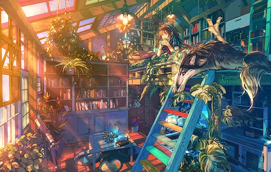 Cozy Afternoon-草丛看图