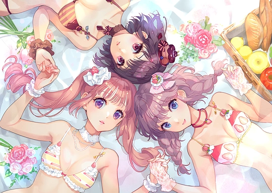 Re:SweetsLingerie-草丛看图