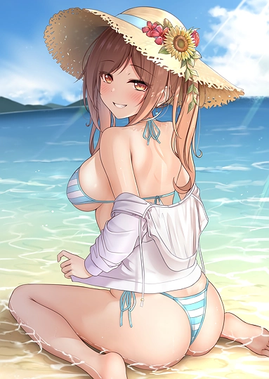 おにいちゃん妹の水着姿見すぎ♡-草丛看图