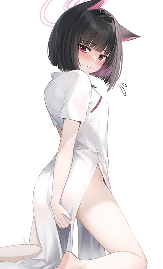 カズサ(チーパオ)-草丛看图