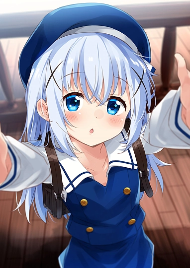 ごちうさのチノちゃん-草丛看图