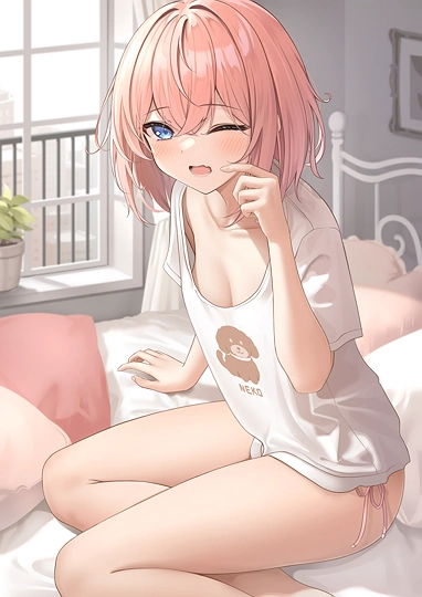 ふわぁ～あと５分だけ寝かせて…-草丛看图