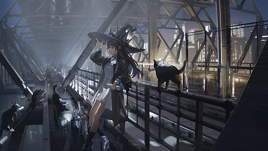 Elevated Witch-草丛看图