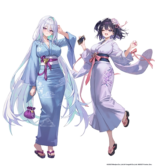 アズールレーン X 温泉コラボ-草丛看图