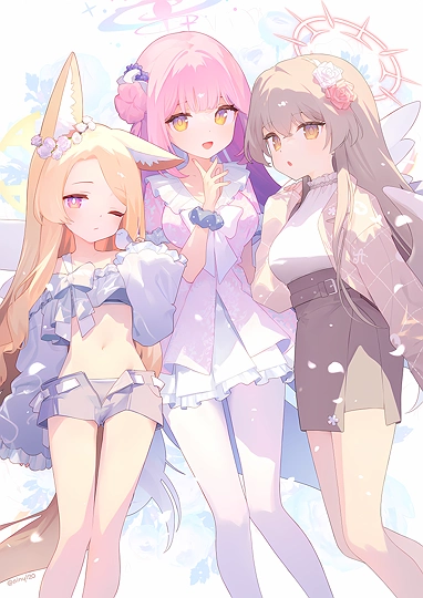 私服ティーパーティー-草丛看图
