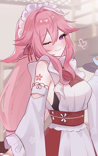 和メイド八重さま🍧💞-草丛看图