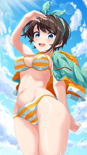 夏の大空スバル-草丛看图
