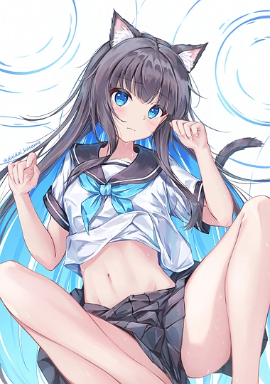 にゃ///-草丛看图