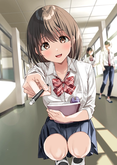 「はい、これも落ちてたよ？」-草丛看图