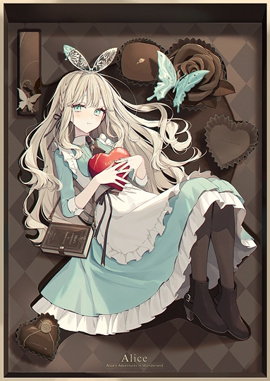アリス / 初画集＆個展のお知らせ-草丛看图