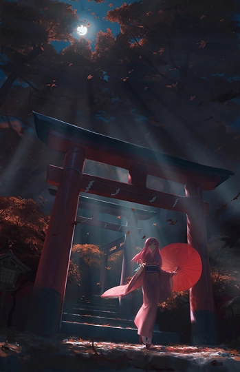 紅一葉-草丛看图