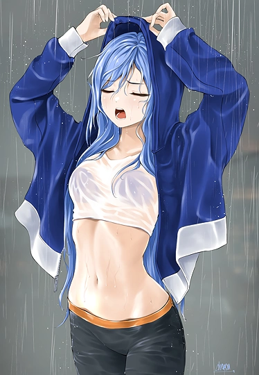 sudden rain-草丛看图