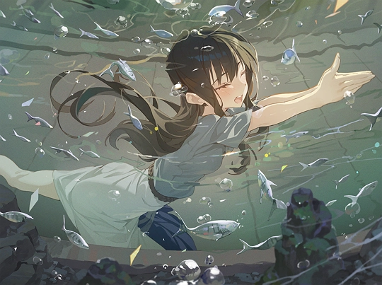 さかなぁ-草丛看图